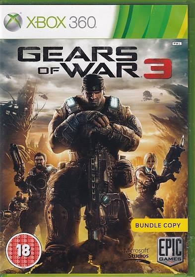  Gears of War 3 Bundle Copy - XBOX 360 (B Grade) (Used) (Eng)