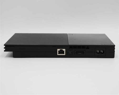 Playstation 2 - Slim - Black - Console - SCPH-90004 - SNR HC9144683 (B Grade) (Used)