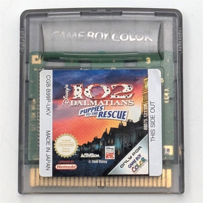 102 Dalmatians - Puppies to the Rescue - Cartridge - GameBoy Color Game (B Grade) (Used) (ENG)
