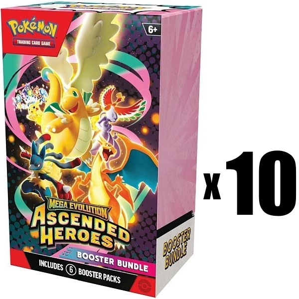 10x Ascended Heroes - Booster Bundle - Pokemon TCG - (ENG)