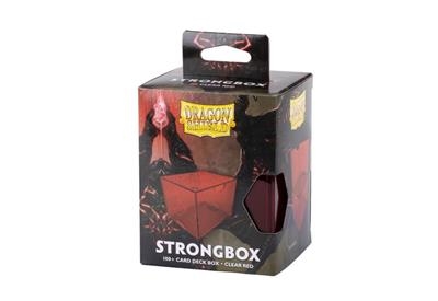 Dragon Shield Strongbox - Clear Red - Cards Accessories