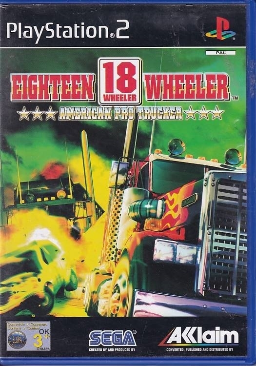 18 Wheeler American Pro Trucker - PS2 (B Grade) (Used) (eng)