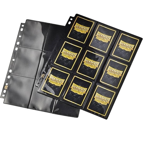 18-Pocket Pages Sideloader (11 Hole) Display (50 Pages) - Dragon Shield