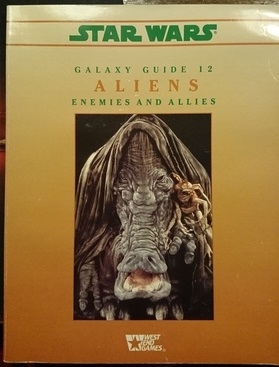 Star wars D6 - Galaxy Guide 12 - ALIENS Enemies and Allies (Used) (Eng)