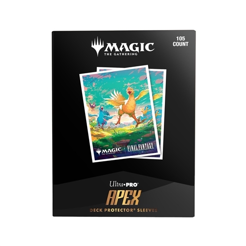 Final Fantasy - Chocobo - Apex Deck Protector Sleeves Premium X - UP (105 stk) - Magic the Gathering