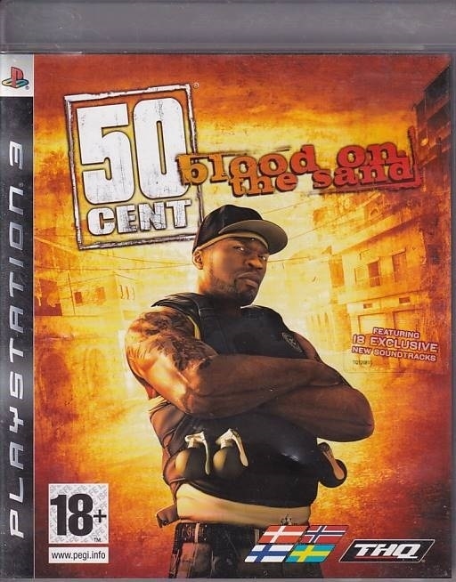50 Cent Blood On Sand -  PS3 (B Grade) (Genbrug)