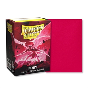 Dragon Shield - Matte Dual Peach Sleeves - Standard Sleeves (100 stk) - Plastiklommer