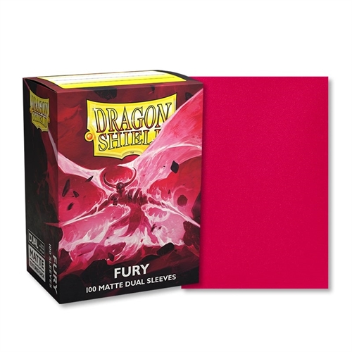 Dragon Shield - Matte Dual Peach Sleeves - Standard Sleeves (100 stk) - Plastiklommer