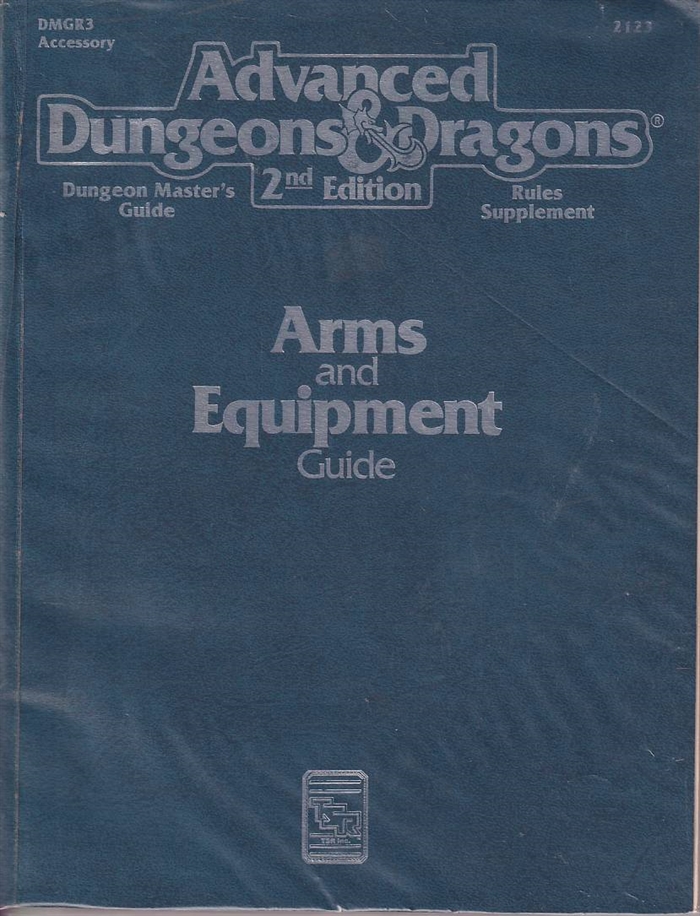 AD&D 2nd Edition - Arms and Equipment Guide (1991) (B Grade) (Used) (Eng)