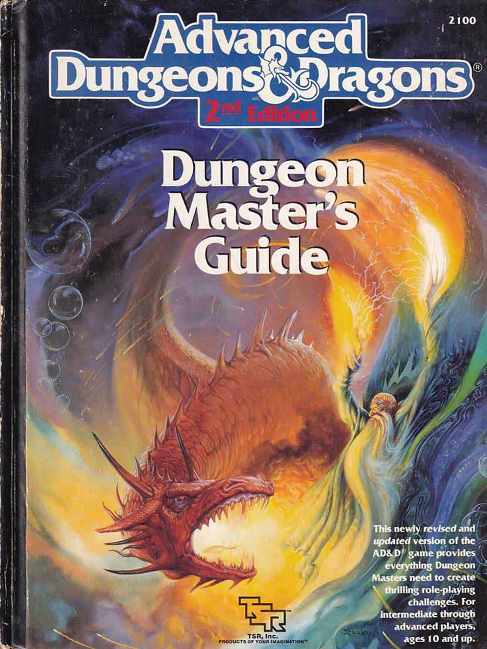 AD&D 2nd Edition - Dungeon Master Guide 1st Edition (B Grade) (Used) (Eng)