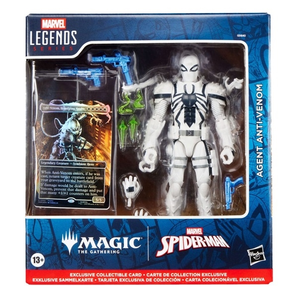 Action Figure Agent Anti-Venom (plus Exclusive Foil Card) 15 cm - Marvel Legends - Magic: The Gathering 