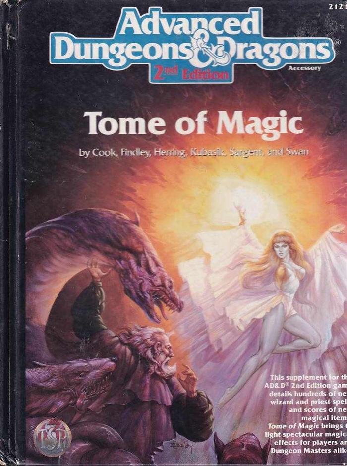 Advanced Dungeons & Dragons 2nd Edition - Tome of Magic (C Grade) (Genbrug)