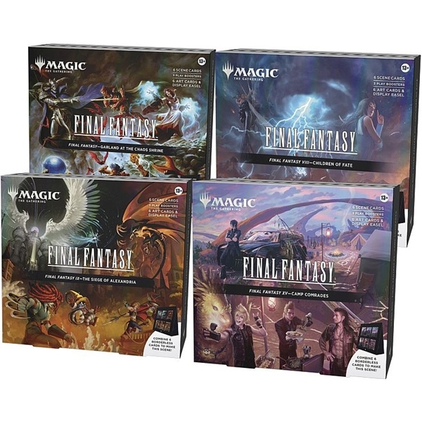All 4 - Final Fantasy - Scene Boxes - Magic the Gathering - Magic the Gathering (ENG)