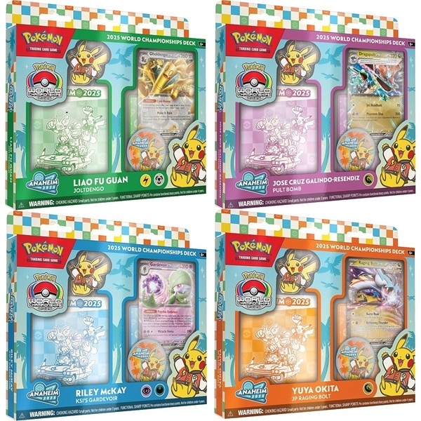 All 4 World Championship 2025 Deck - Pokemon TCG (ENG)