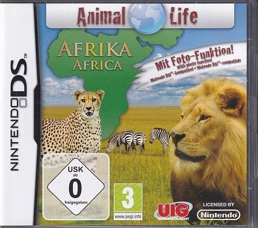 Animal Life Afrika Africa - Nintendo DS (A Grade) (Used) (Eng)