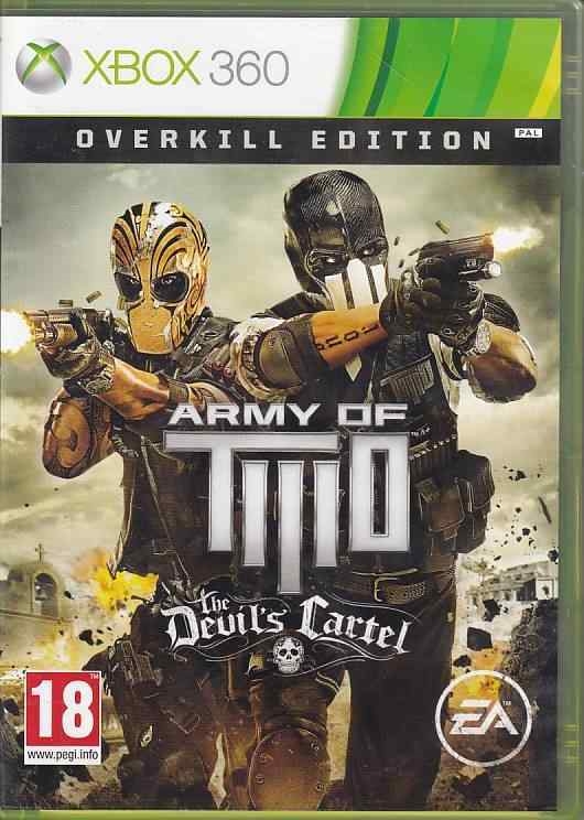 Army of Two the Devils Cartel Overkill Edition - XBOX 360 (B Grade) (Used) (Eng)