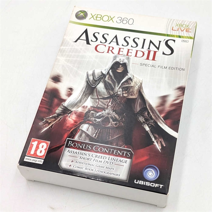 Assassins Creed II Special Film Edition - Complete In Box - XBOX 360 (A - Grade) (Used) (eng)