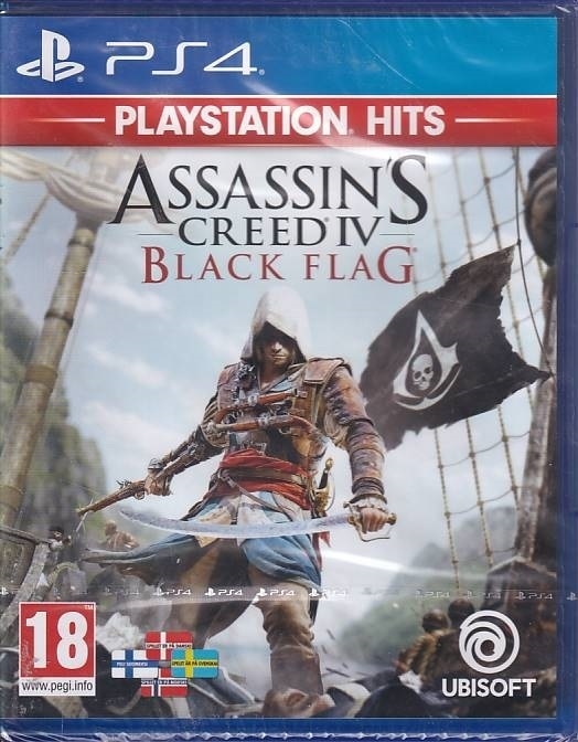 Assassins Creed IV Black Flag - Playstation Hits - PS4 (AA Grade) (Used) (eng)