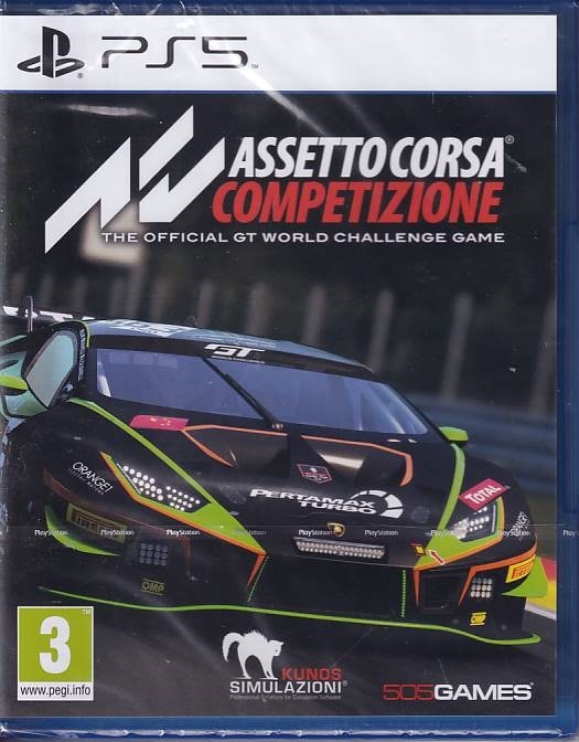Assetto Corsa Competizione - in Foil - PS5 (AA-Grade) (Used) (eng)