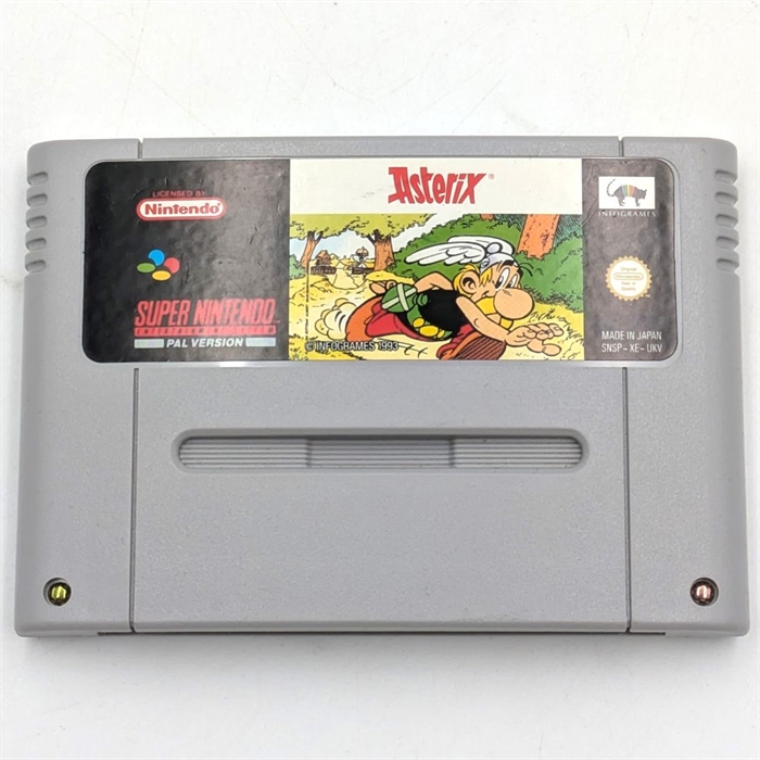 Asterix - Cartridge - SNES Game (UKV) (ENG) (B Grade) (Used)