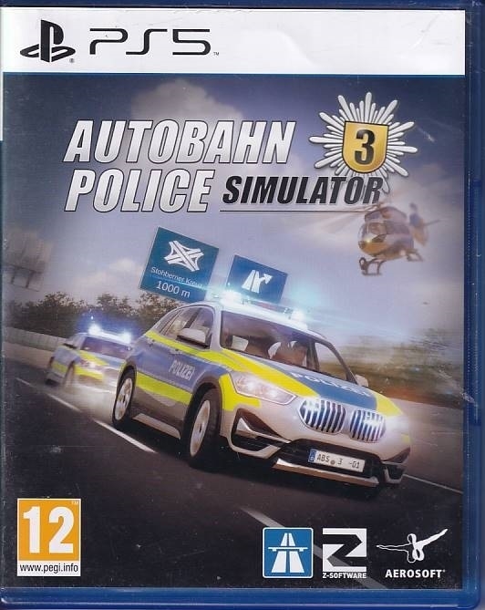 Autobahn Police Simulator 3 - PS5 (B-Grade) (Used) (Eng)