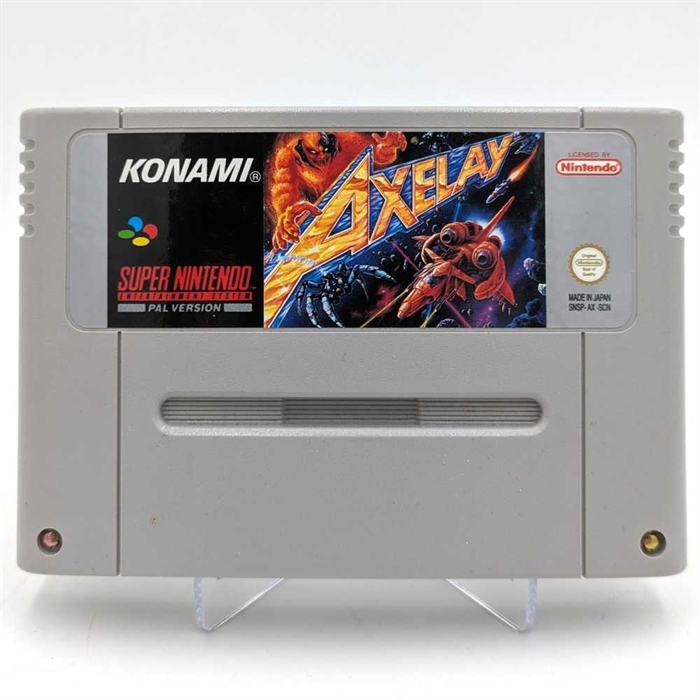 Axelay - SNES - Cartridge - (SCN) (A Grade) (Used)