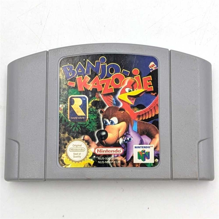 Banjo-Kazooie - Cartridge - Nintendo 64 Game - (EUR) (B Grade) (Used)