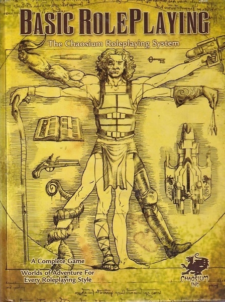 Basic RolePlaying - The Chaosium Roleplaying System - Hardcover (Used) (A Grade)  (Eng)