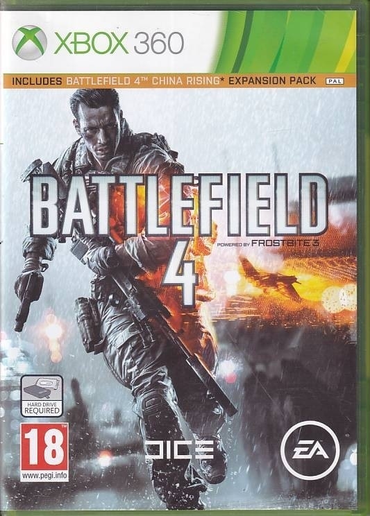 Battlefield 4 Inkl China Rising Expansion Pack - XBOX 360 (B Grade) (Used) (Eng)
