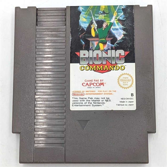 Bionic Commando - EEC - NES Game (B Grade) (Used)