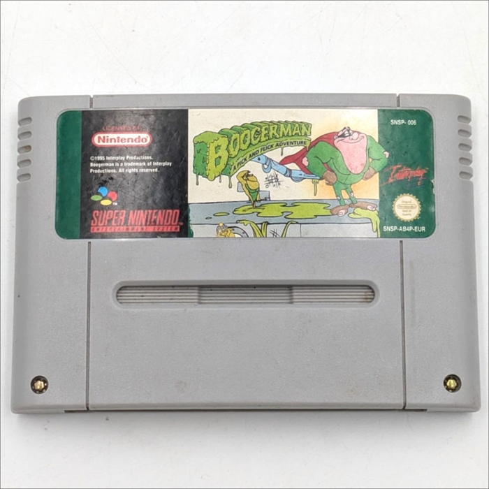 Boogerman - Cartridge - SNES Game (EUR) (ENG) (B Grade) (Used)