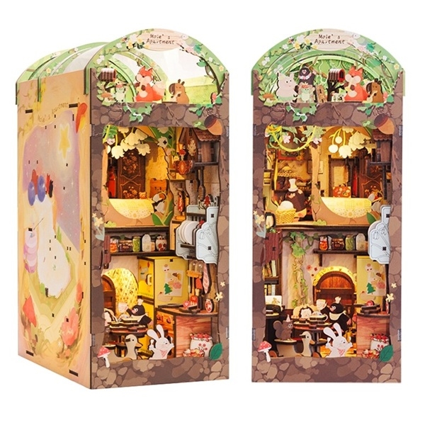 Book Nook - Mole\'s Apartment - 3D Jigsaw