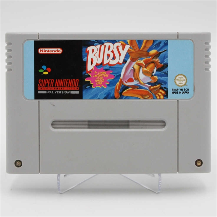 Bubsy in: Claws Encounters of the Furred Kind - SNES - Cartridge - (SCN) (ENG) (B Grade) (Used)