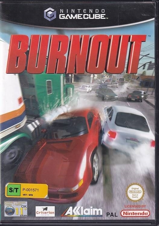 Burnout - GameCube (B Grade) (Used) (Eng)
