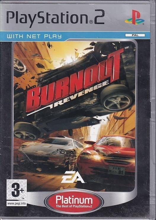 Burnout Revenge - Platinum - PS2 (B Grade) (Used) (eng)