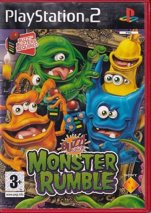 Buzz Junior Monster Rumble - PS2 (Used) (Eng)