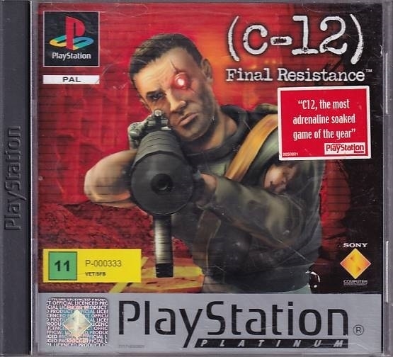 C-12 Final Resistance - PlayStation 1 (B Grade) (Used) (Eng)