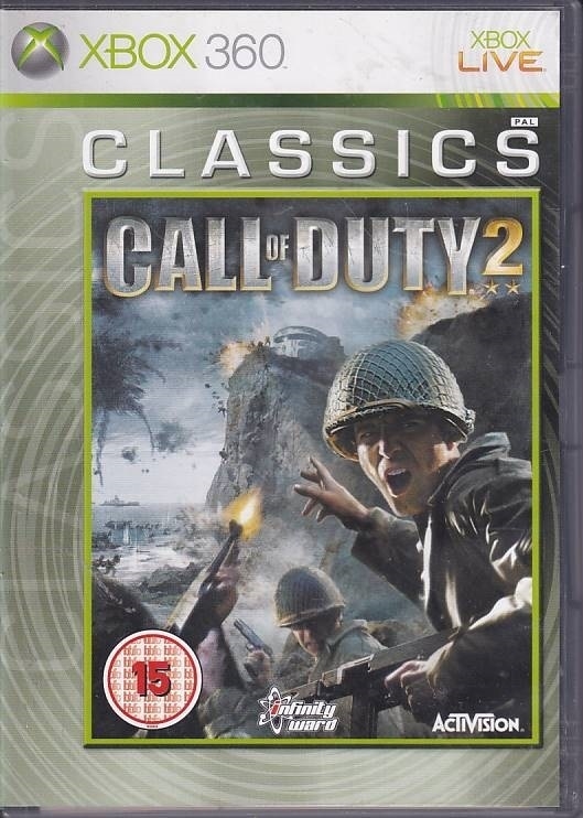 Call of Duty 2 - Classics - XBOX 360 (B Grade) (Used) (eng)