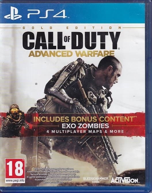 Call of Duty Advanced Warfare Gold Edition - PS4 (B Grade) (Used) (Eng)