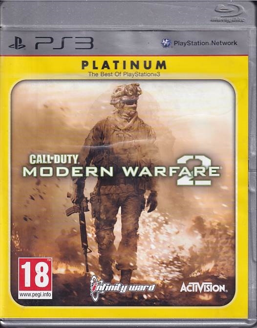 Call of Duty Modern Warfare 2 - PS3 Platinum (B Grade) (Genbrug)