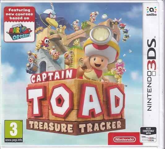 Captain Toad Treasure Tracker - in foil -  - Nintendo 3DS game - (AA Grade) (Used) (Eng)