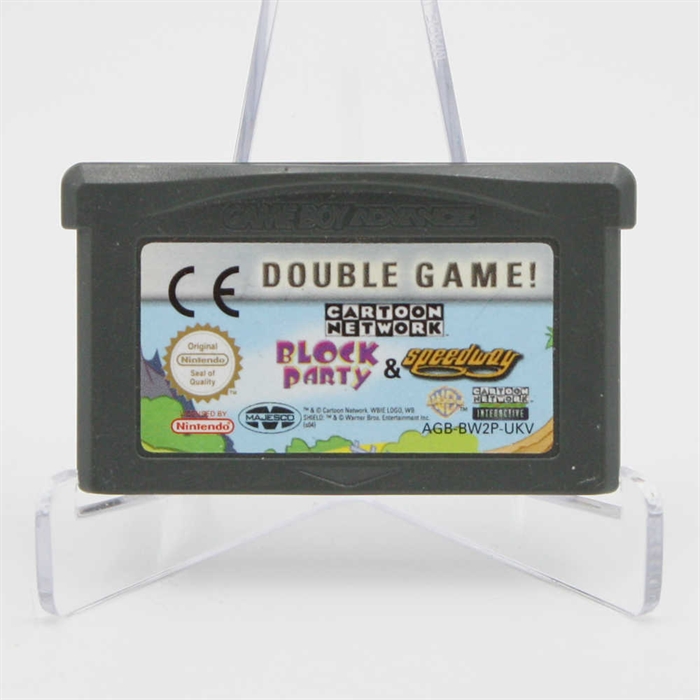 Cartoon Network Block Party & Speedway Double Pack - GameBoy Advance game (ENG) (A Grade) (Used)