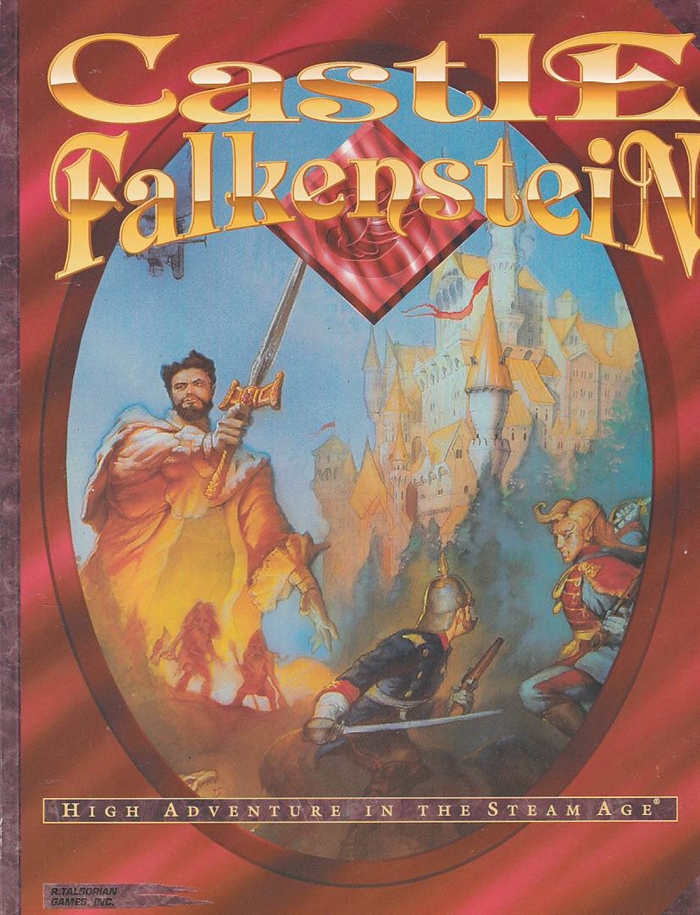 Castle Falkenstein - Rulebook (B-Grade) (Used) (Eng)