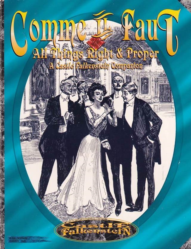 Castle Falkenstein - Comme Il Faut - All things Right & Proper - (B-Grade) (Used) (Eng)