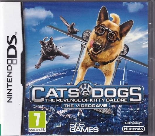 Cats and Dogs The Revenge of Kitty Galore the Video Game - Nintendo DS (A Grade) (Used) (Eng)