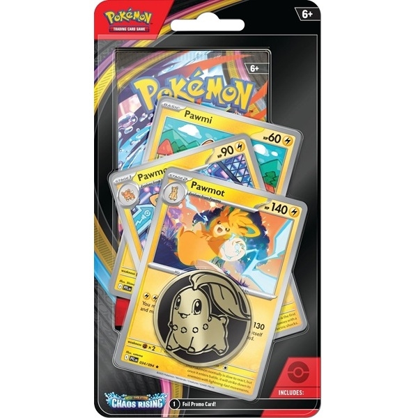 Chaos Rising - Premium Checklane blister - Pawmot Line - Pokemon TCG (ENG)