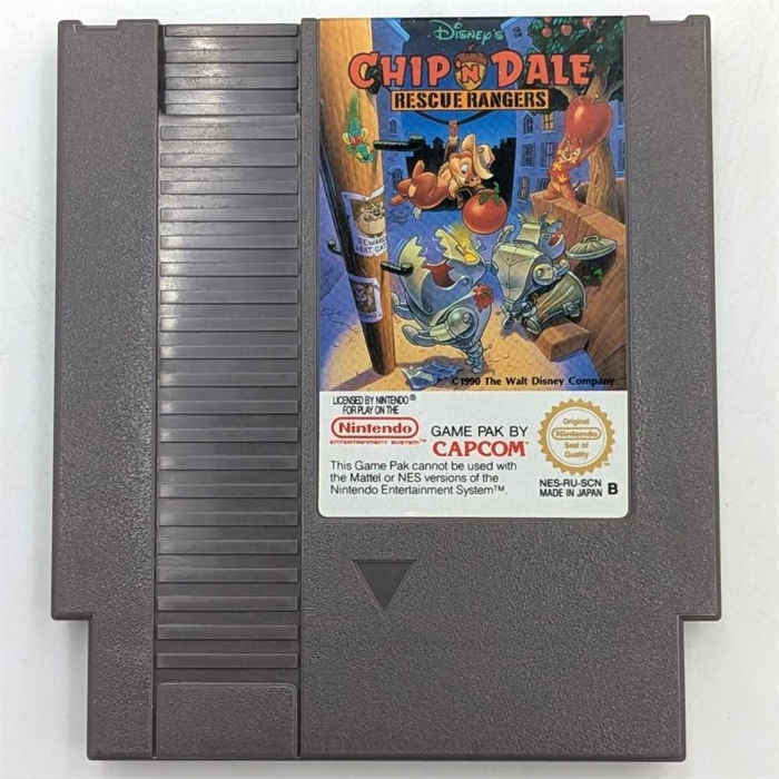 Chip N Dale Rescue Rangers - SCN - NES Game (B Grade) (Used)