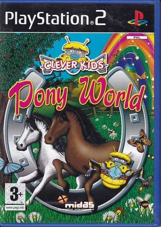 Clever Kids Pony World - PS2 (B Grade) (Used) (eng)