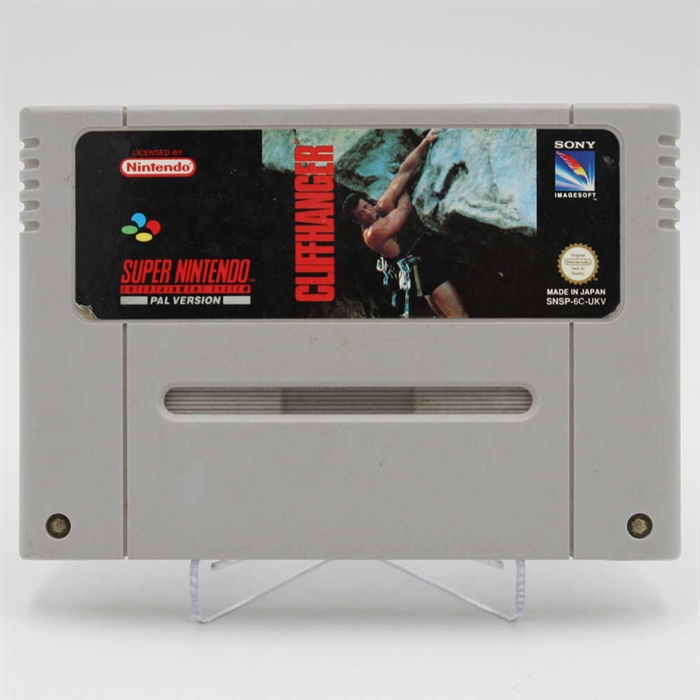 Cliffhanger - SNES - Cartridge - (UKV) (ENG) (B Grade) (Used)