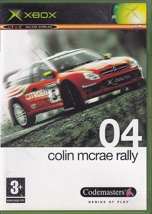 Colin Mcrae Rally 04 - XBOX (B Grade) (Used) (eng)